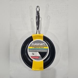 Cuisinart Black Nonstick Skillet with Silver Handle 8" Pan Kitchen Cookware